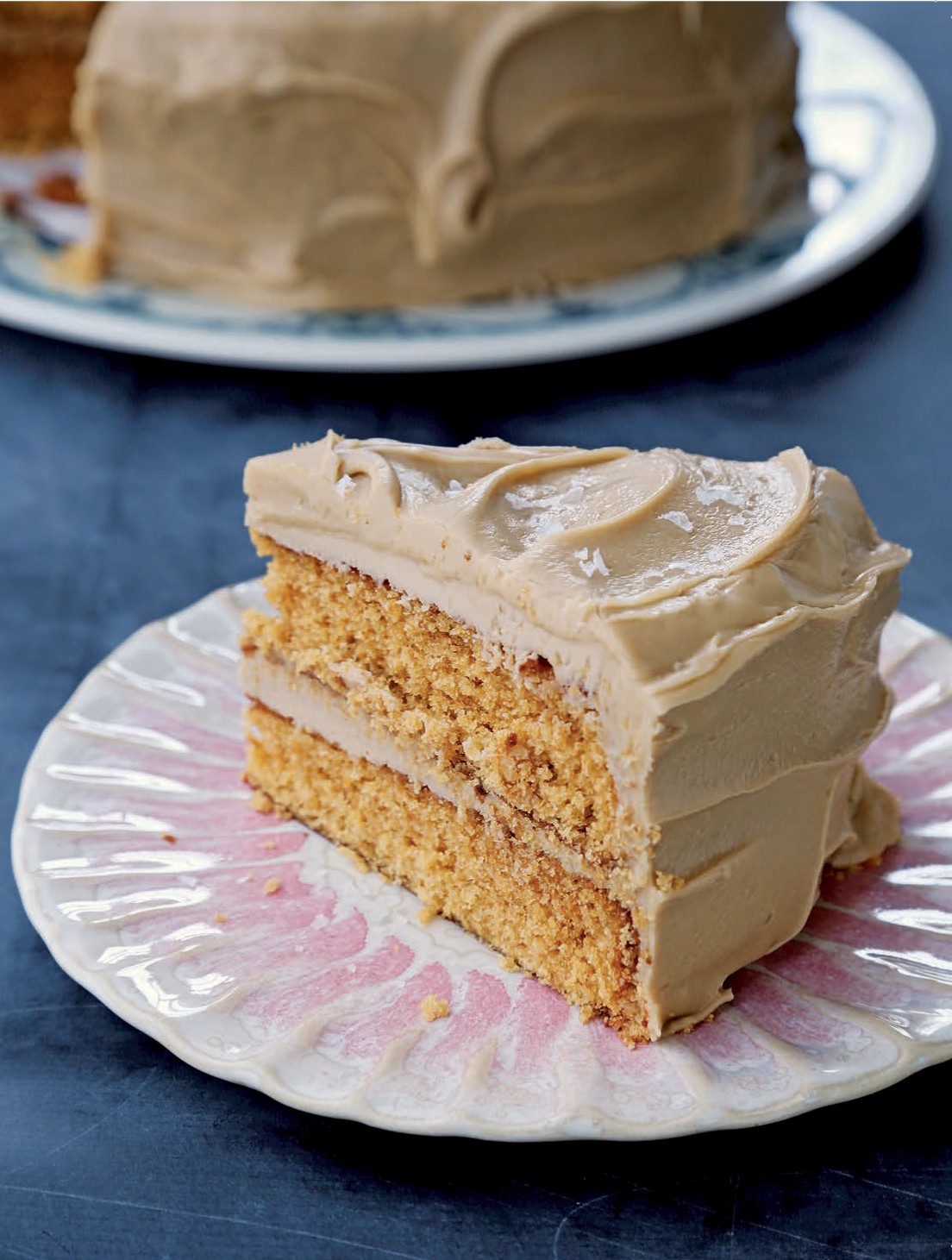 Caramel Cake with Salted Caramel Frosting from Back in the Day Bakery Made With Love by Cheryl