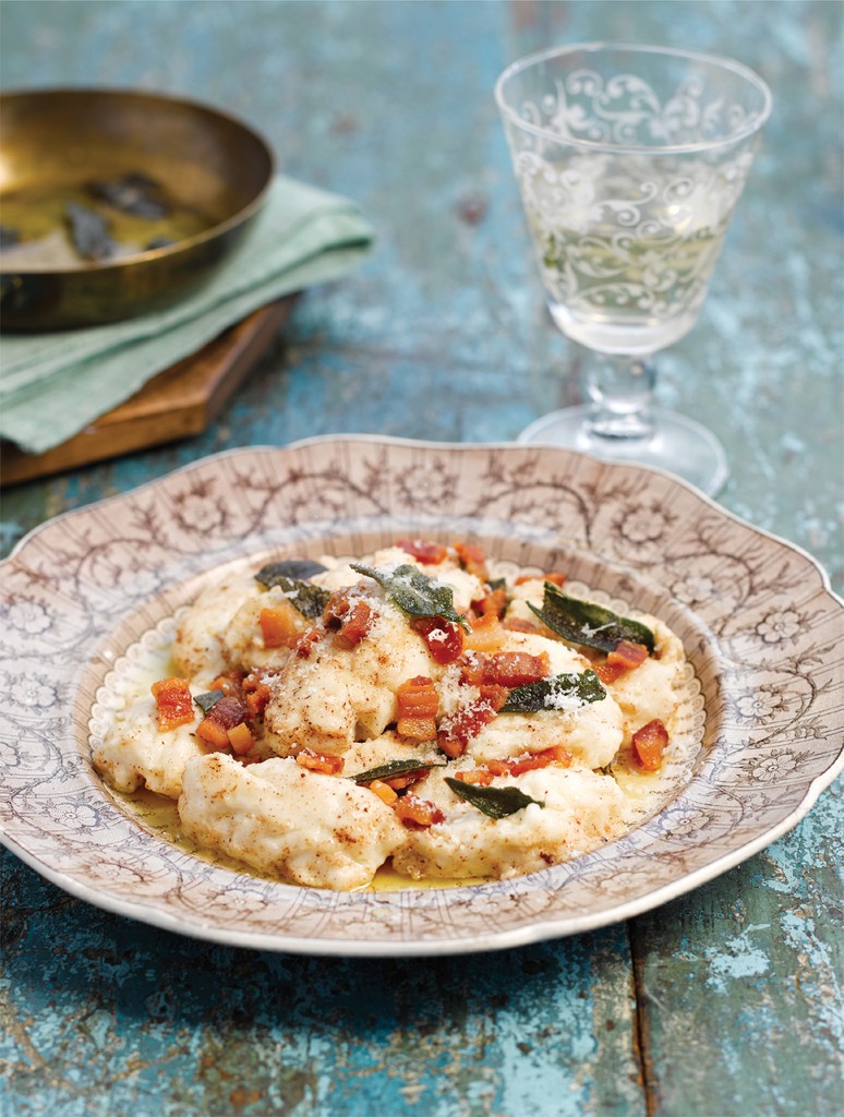 Gnocchi con la Fioretta from The Italian Regional Cookbook by Valentina