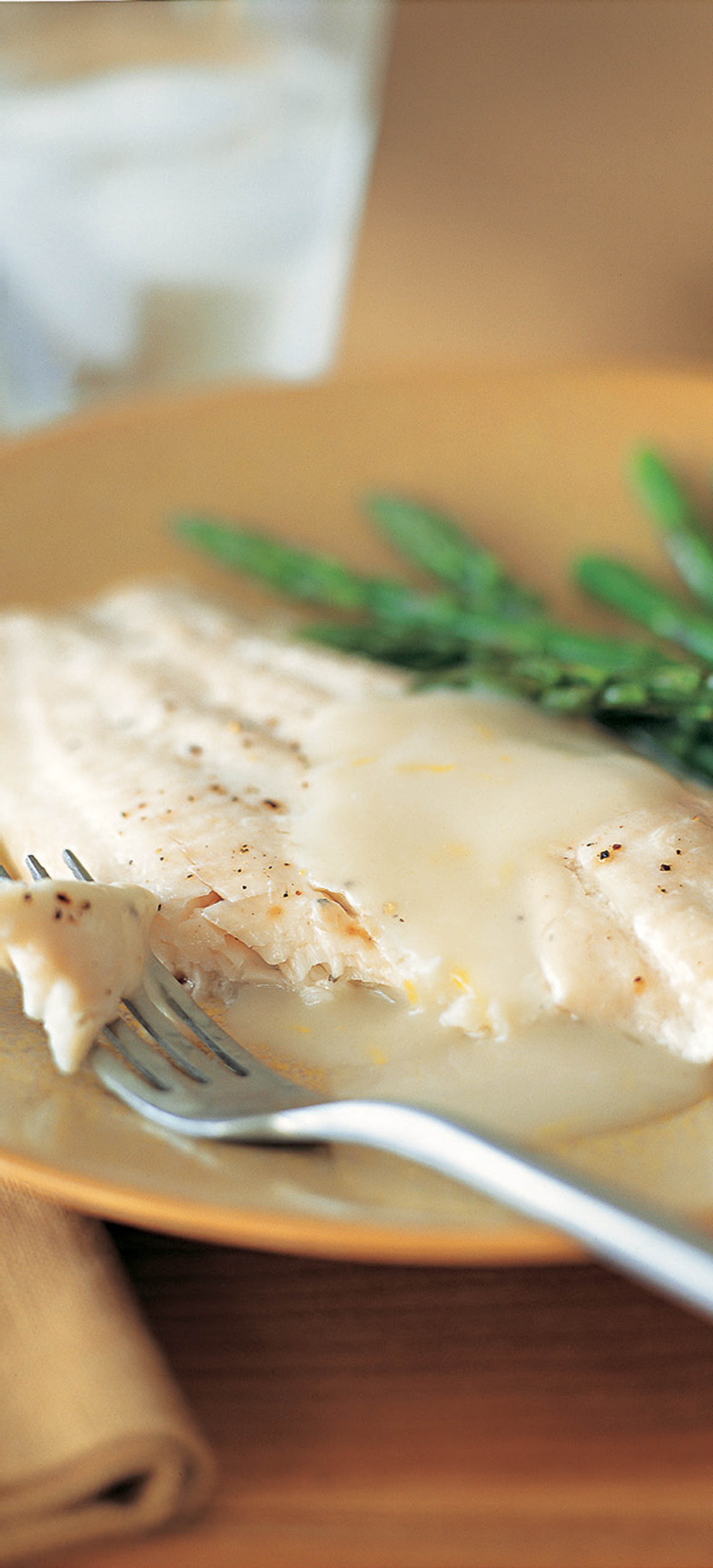 Baked Sole with LemonButter Sauce from The Weeknight Cook by Brigit Binns